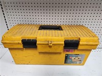 Large toolbox w/ misc tools