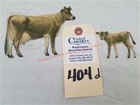 Tin DeLaval Cow/Calf