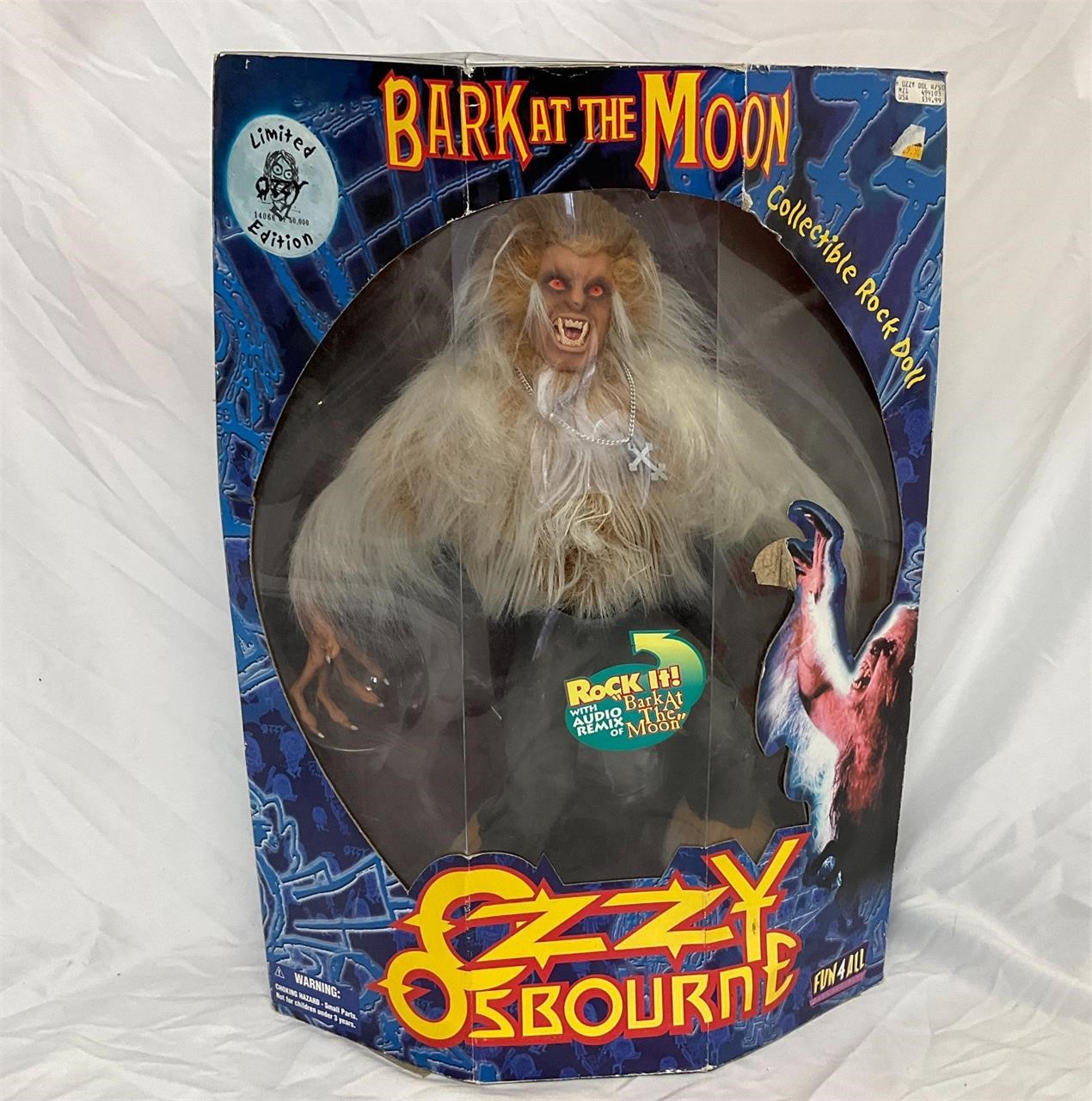 1999 Ozzy Osbourne Bark At Moon Lim Ed Doll