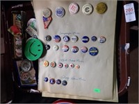 POLITICAL BUTTONS COLLECTION