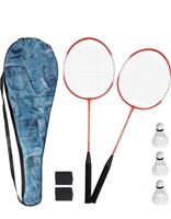 $50 Badminton Racket Set with Balls and Wristband