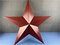 LARGE DECORATIVE METAL STAR