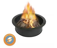BLUE SKY 28 in. x 10 in. Round Steel Fire Pit Ring