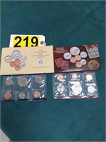 The United States Mint 1990 Uncirculated Coin Set