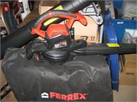 Ferrex Electric Leaf Blower w/ Vacuum Hose & Bag