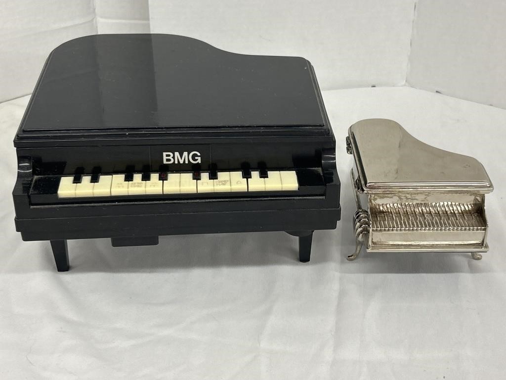 BMG Piano VHS Rewinder, With A Piano Jewelry Box