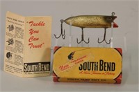 South Bend Vintage Fishing Lure w/ Box, Box