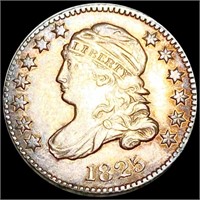 1825 Capped Bust Dime ABOUT UNCIRCULATED