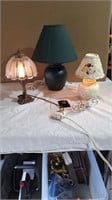 (3) Small Table Lamps, All Working