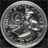 1976 Bicentennial Proof Silver Drummer Boy Quarter