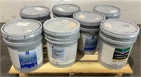 (7) 5 Gal Buckets of Paint & Coating