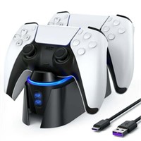 PS5 Controller Charger  Dual Charging Station for
