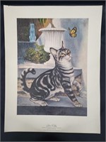 "SILVER TABBY" PRINT, WOMAN'S DAY, MARCH 1965 ...