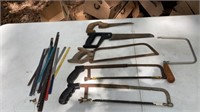 Multiple Hand Saws And Blades Coping Saw