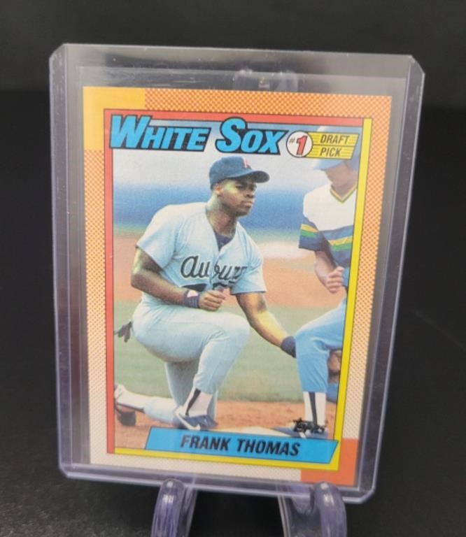 1990 Topps , Frank Thomas " Error" Rookie