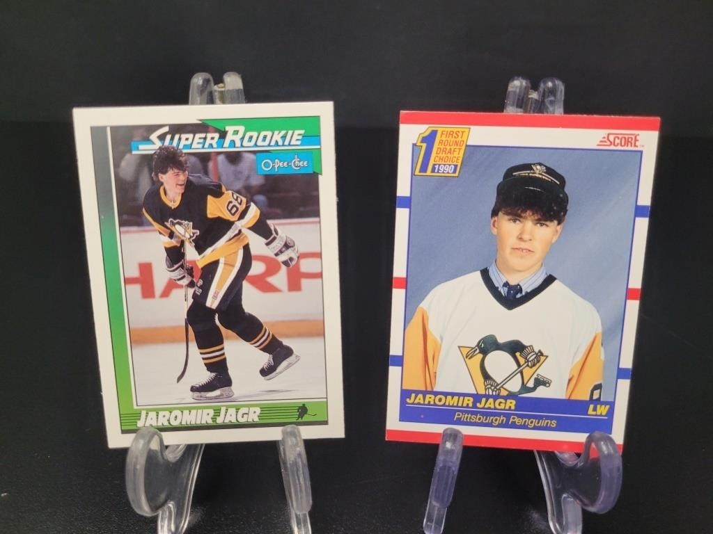 1990-1991 Jaromir Jagr Rookie cards