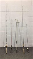 5x The Bid Fishing Rods And More