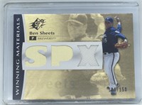 2008 UD SP Authentic Been Sheets Jersey Card
