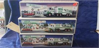 (3) Hess Trucks (1988, 1991 & 1991)