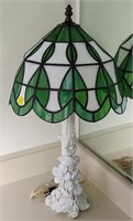 Stained Glass Lamp & Picture