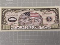 Mt. Rushmore DJT Novelty Banknote