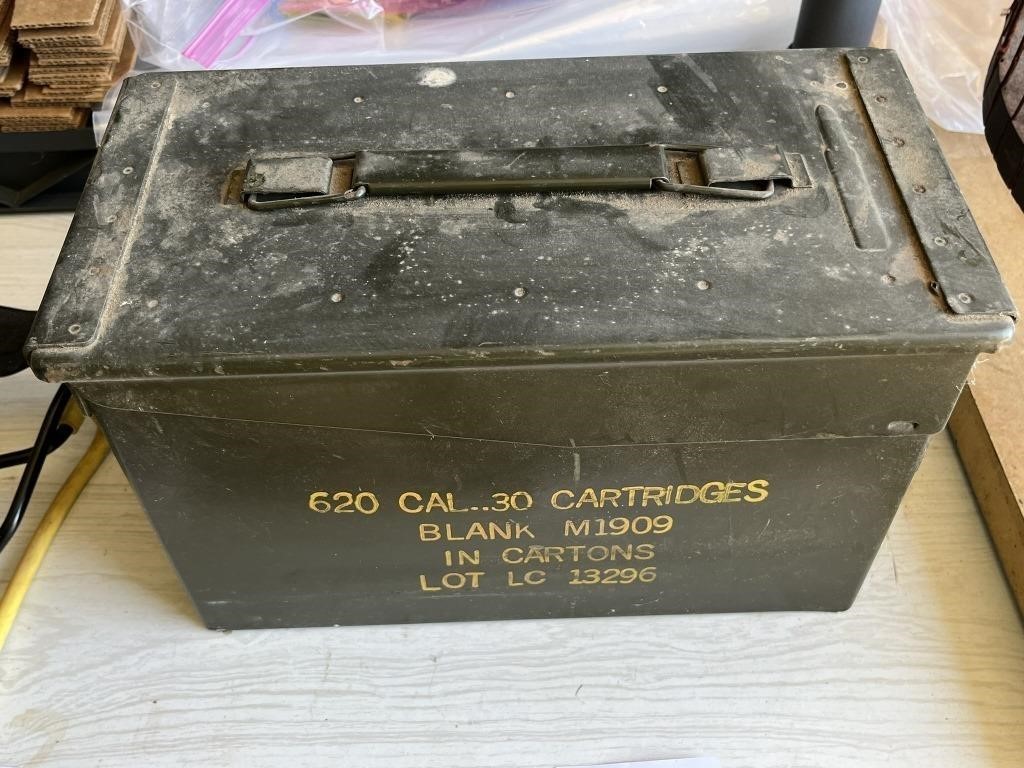 .30 Caliber Military Ammo Box