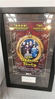 Addams Family Musical Singed Poster