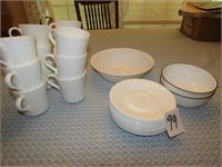 CORELLE DISHES -25 PIECES