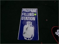 Propane Filling Station Dbl. Sided Sign 24"x46"