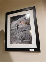 25X32 Astronaut Framed Photo