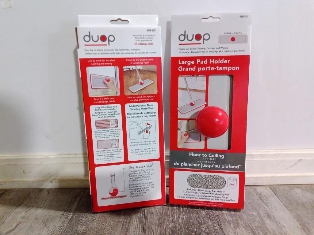 Skid of Duop Mop Pad Holder