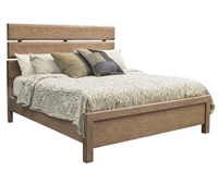 Queen - Samuel Lawrence Flatbush Oak Panel Bed