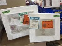 Lot of (3) Eastman Appliance Outlet Boxes: (2)