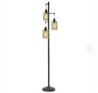 StyleCraft 72 in. Bronze Floor Lamp with