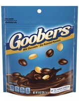 Goobers Milk Chocolate and Roasted Peanuts Candy,