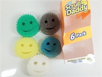 G) 5ct Scrub Daddy Sponges