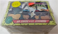 Sealed 1989 Topps TMNT 88 Cards & 11 Stickers Set