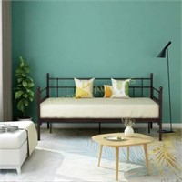 HOMERECOMMEND Metal Daybed (Twin Bronze)