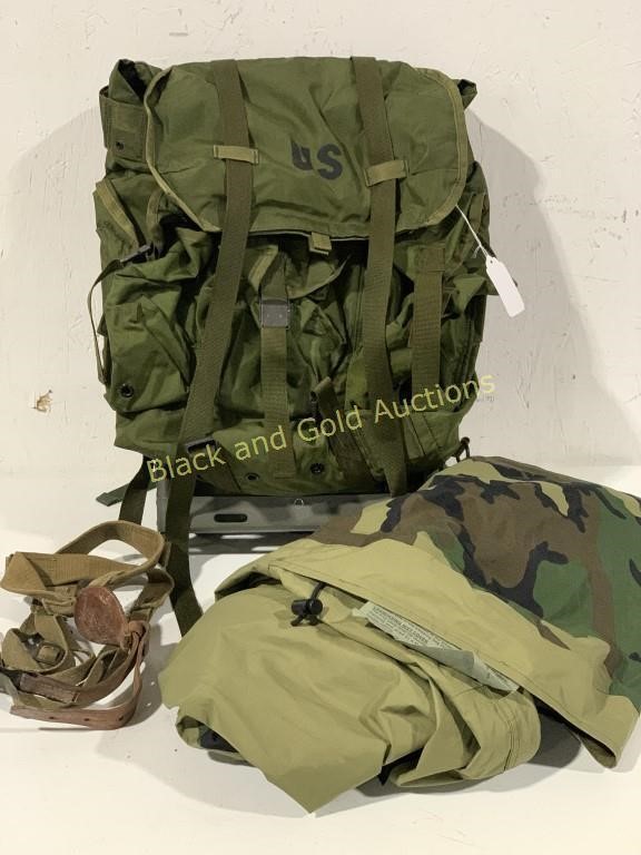 Military Issued Field Pack & Bivey Cover