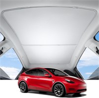 Tesla Model Y Retractable Sunshade Grey Gen 2