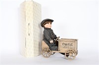 Franklin Heirloom  Doll & Coca Cola Cart