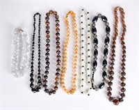 Group of 7 Beaded Necklaces