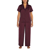 2-Pc Banana Republic Women's XL Sleepwear Satin