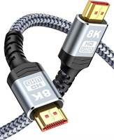 8K HDMI Cable 2.1,HDMI C\xe2ble 6.6 ft (8K