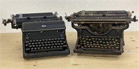 Vintage Royal and Underwood Manual Typewriters,