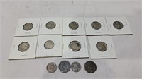 Lot of early misc U.S coins