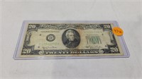 1950 U.S $20 bill