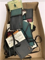 Lot  of wallet on a string