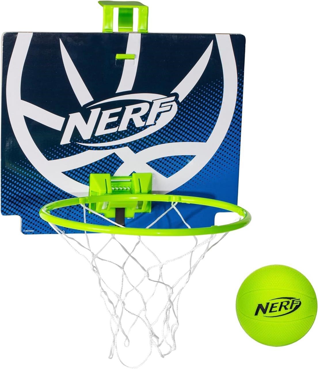 NERF Mini Over the Door Basketball Hoop