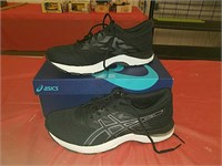 New Asics Men's gel flux 5 black running shoes,